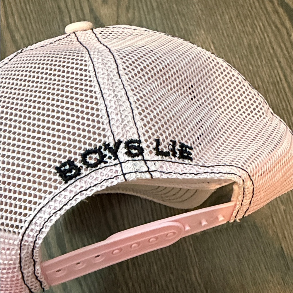 Boys lie miss mayhem Pink trucker hat - Picture 4 of 6